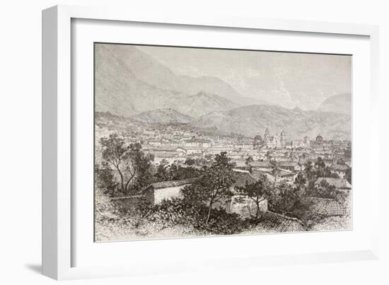 Overall View of Bogota, Colombia-English School-Framed Giclee Print