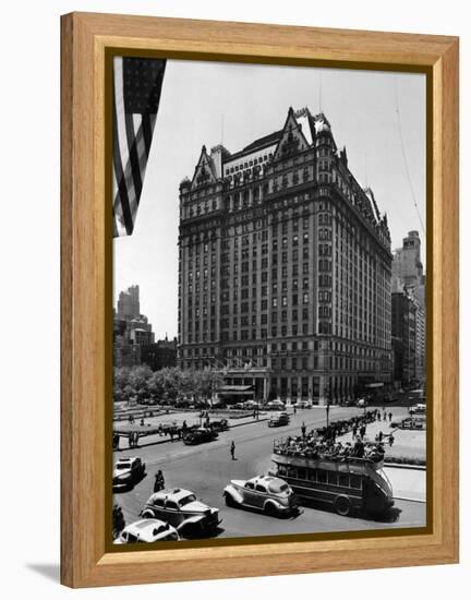 Overall View of the Plaza Hotel-Dmitri Kessel-Framed Premier Image Canvas