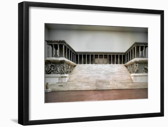 Overall View of the Zeus Altar, Erected circa 180 BCE, at Pergamon, Hellenistic-null-Framed Giclee Print
