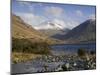 Overbeck Flows into Lake Wastwater, Great Gable 2949 Ft in Centre, Lake District National Park, Cum-James Emmerson-Mounted Photographic Print