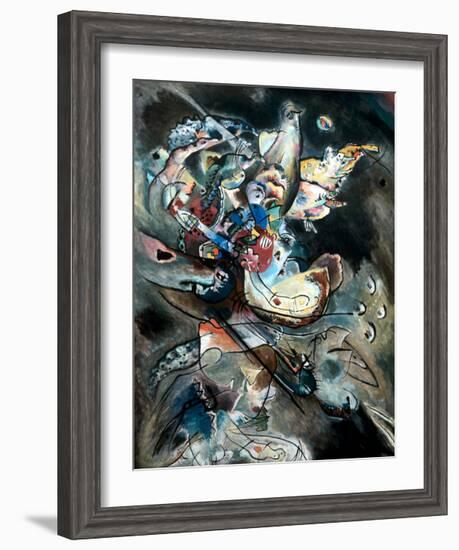 Overcast, 1917-Wassily Kandinsky-Framed Giclee Print