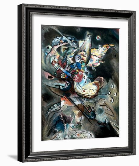 Overcast, 1917-Wassily Kandinsky-Framed Giclee Print