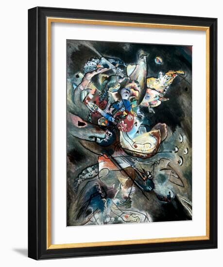 Overcast, 1917-Wassily Kandinsky-Framed Giclee Print