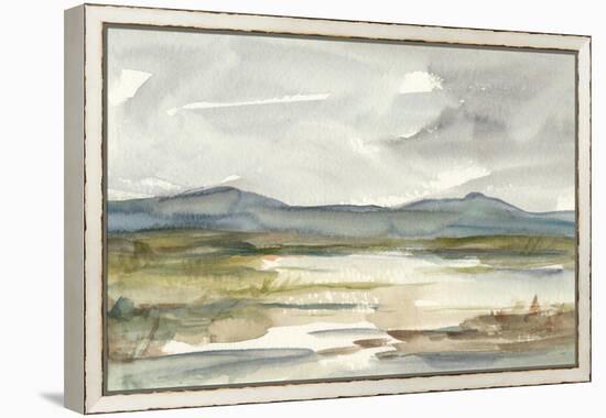 Overcast Wetland I-Ethan Harper-Framed Stretched Canvas