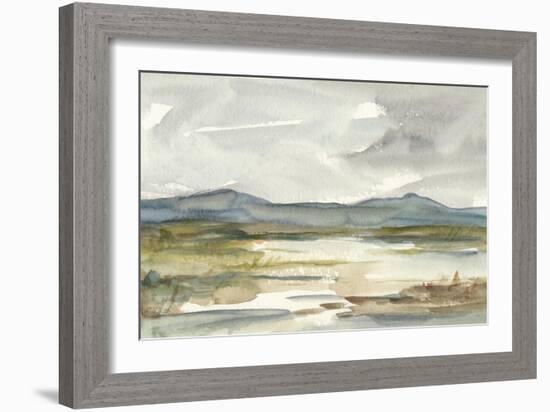 Overcast Wetland I-Ethan Harper-Framed Premium Giclee Print