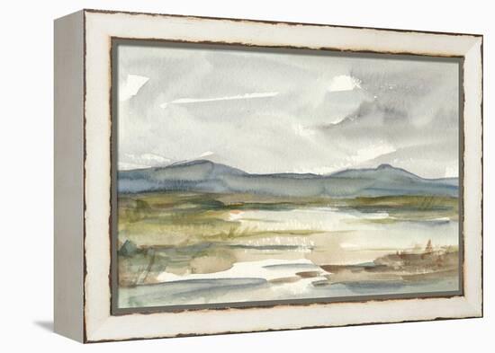 Overcast Wetland I-Ethan Harper-Framed Stretched Canvas