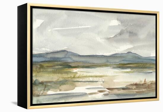 Overcast Wetland I-Ethan Harper-Framed Stretched Canvas