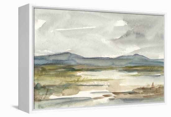 Overcast Wetland I-Ethan Harper-Framed Stretched Canvas