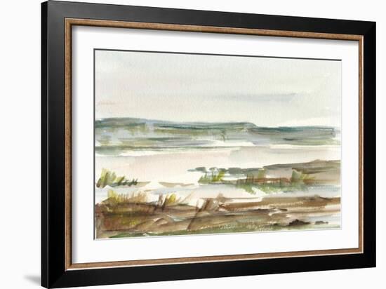 Overcast Wetland II-Ethan Harper-Framed Art Print