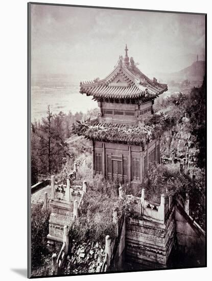 Overgrown Pagoda, C.1855-65-John Thomson-Mounted Giclee Print