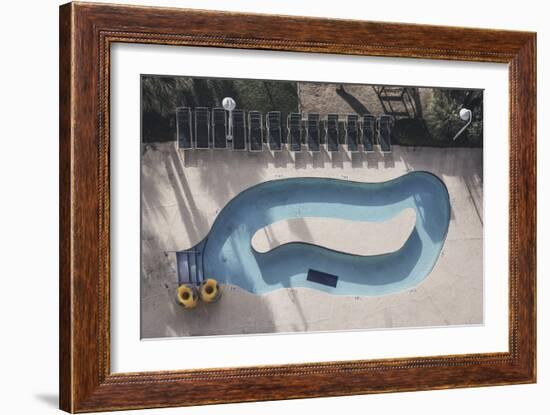 Overhead Myrtle Beach Pool-null-Framed Photo