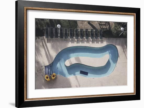 Overhead Myrtle Beach Pool-null-Framed Photo