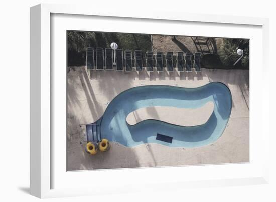 Overhead Myrtle Beach Pool-null-Framed Photo