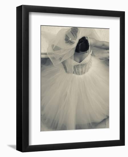 Overhead View of Bride at Gum Shopping Mall, Red Square, Moscow, Moscow Oblast, Russia-Walter Bibikow-Framed Photographic Print