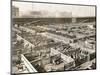 Overhead View of Chicago Stockyards-null-Mounted Photographic Print