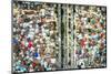 Overhead view of highway crossing the crowded city of Stone Town, Zanzibar, Tanzania-Roberto Moiola-Mounted Photographic Print