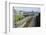 Overhead View of the Berlin Wall-null-Framed Photographic Print