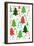 Overlaid Christmas Trees, 2017-Louisa Hereford-Framed Giclee Print