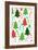 Overlaid Christmas Trees, 2017-Louisa Hereford-Framed Giclee Print