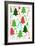 Overlaid Christmas Trees, 2017-Louisa Hereford-Framed Giclee Print