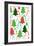 Overlaid Christmas Trees, 2017-Louisa Hereford-Framed Giclee Print