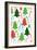 Overlaid Christmas Trees, 2017-Louisa Hereford-Framed Giclee Print