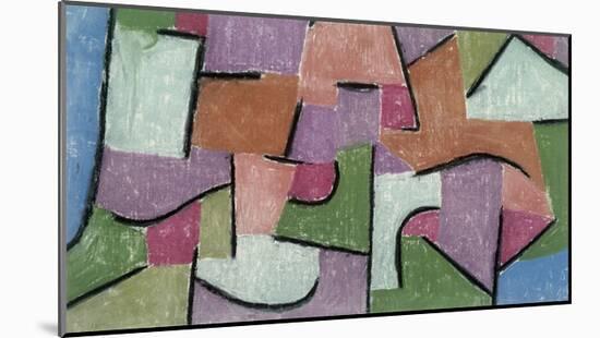 Overland, 1937-Paul Klee-Mounted Giclee Print