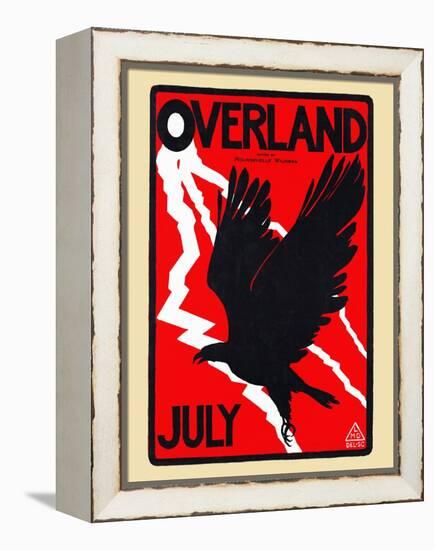 Overland, July-Maynard Dixon-Framed Stretched Canvas