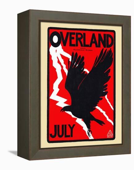 Overland, July-Maynard Dixon-Framed Stretched Canvas