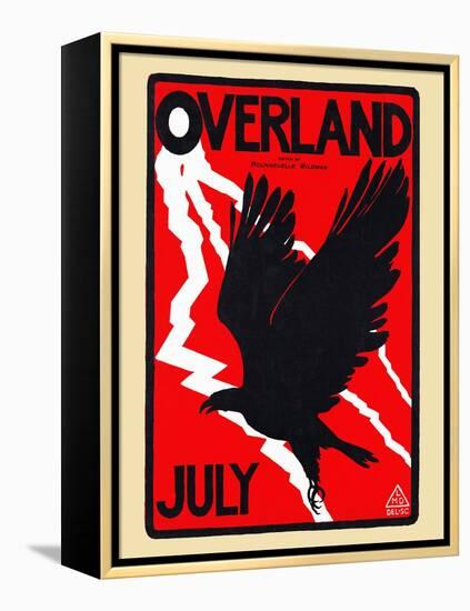 Overland, July-Maynard Dixon-Framed Stretched Canvas