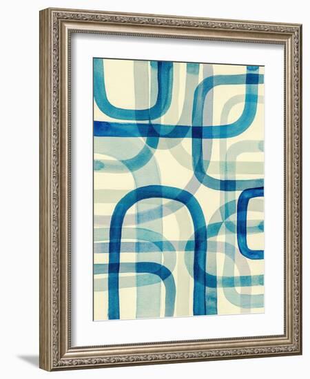 Overlapping IV-Nikki Galapon-Framed Art Print