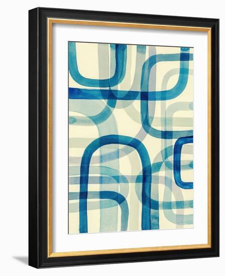 Overlapping IV-Nikki Galapon-Framed Art Print