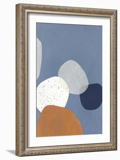 Overlapping Orbs 1-Marie Lawyer-Framed Giclee Print