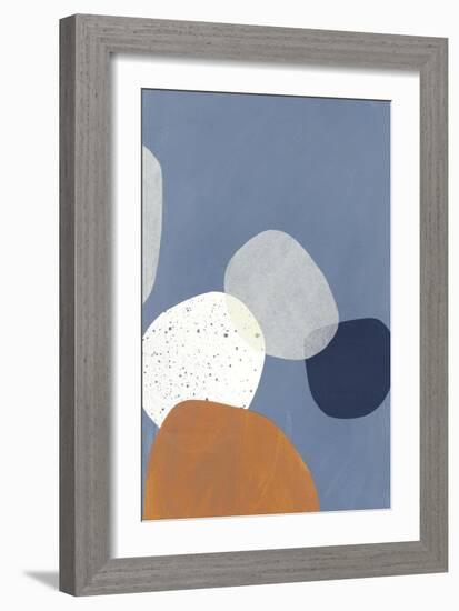 Overlapping Orbs 1-Marie Lawyer-Framed Giclee Print