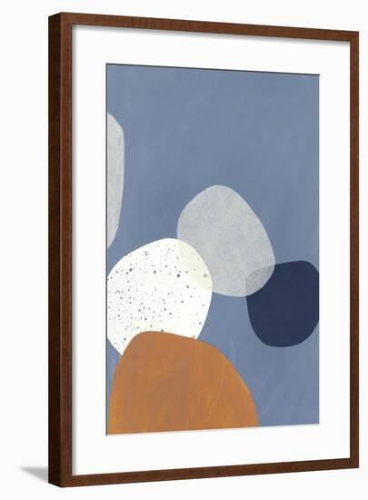 Overlapping Orbs 1-Marie Lawyer-Framed Giclee Print