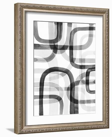 Overlapping VI-Nikki Galapon-Framed Art Print