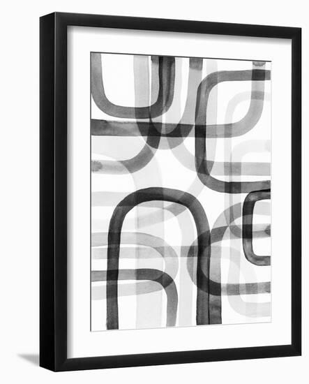 Overlapping VI-Nikki Galapon-Framed Art Print