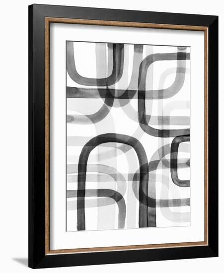 Overlapping VI-Nikki Galapon-Framed Art Print