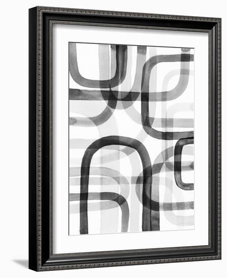 Overlapping VI-Nikki Galapon-Framed Art Print