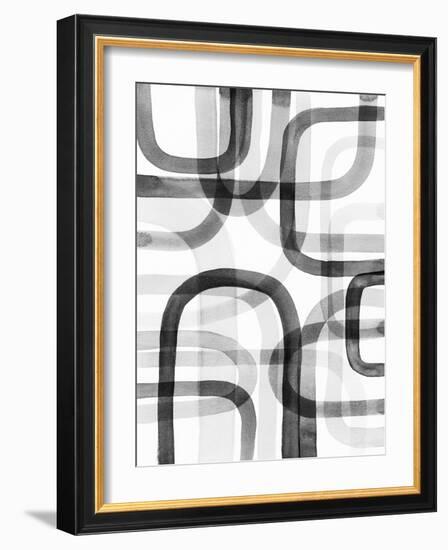 Overlapping VI-Nikki Galapon-Framed Art Print