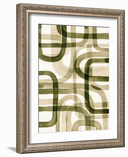 Overlapping VII-Nikki Galapon-Framed Art Print