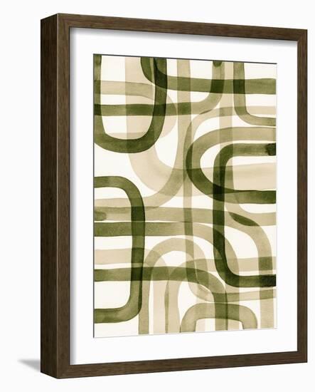 Overlapping VII-Nikki Galapon-Framed Art Print