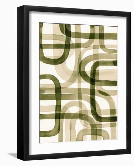 Overlapping VII-Nikki Galapon-Framed Art Print