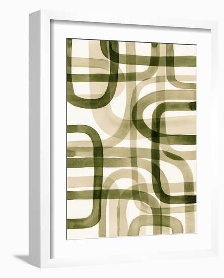 Overlapping VII-Nikki Galapon-Framed Art Print