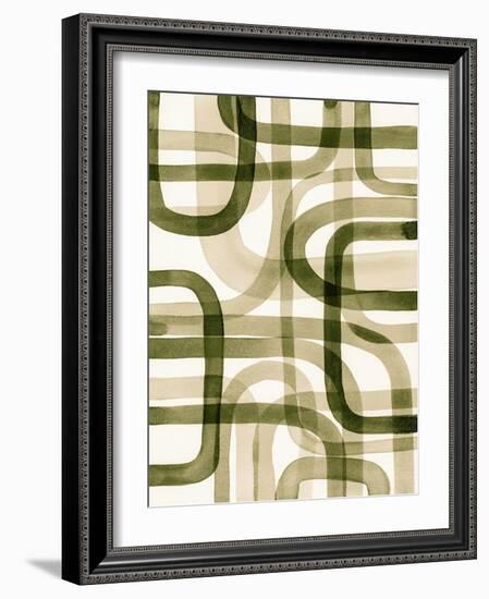 Overlapping VII-Nikki Galapon-Framed Art Print