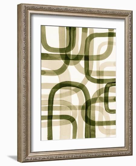 Overlapping VIII-Nikki Galapon-Framed Art Print