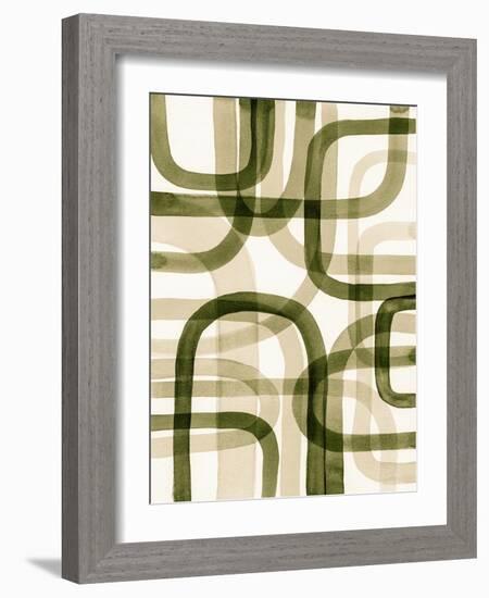 Overlapping VIII-Nikki Galapon-Framed Art Print