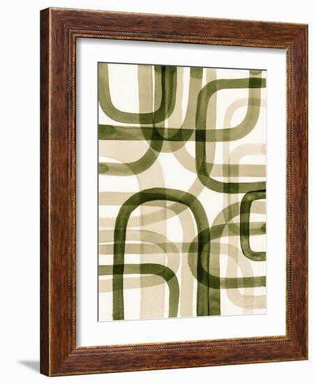 Overlapping VIII-Nikki Galapon-Framed Art Print