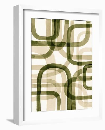 Overlapping VIII-Nikki Galapon-Framed Art Print