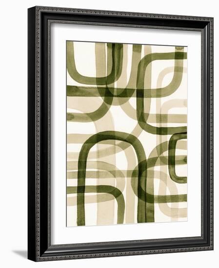 Overlapping VIII-Nikki Galapon-Framed Art Print